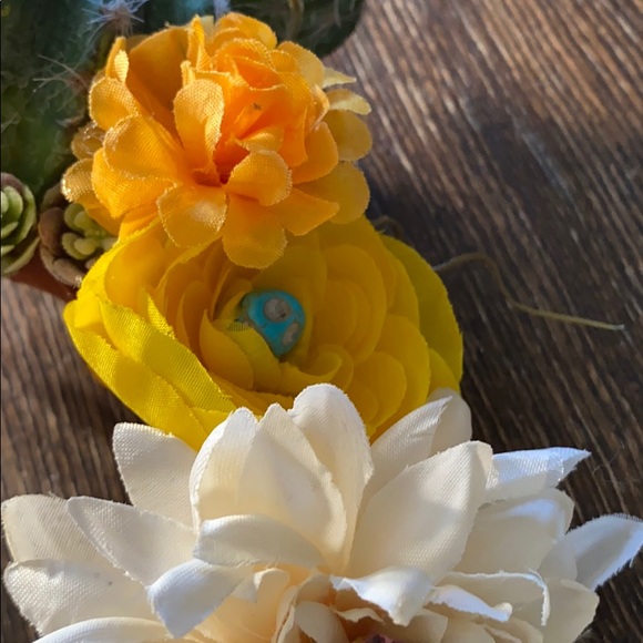 One of a kind desert vibe floral headband OS - Picture 7 of 10